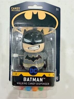 DC Batman Walking Candy Dispenser - Black, Gray & Gold
